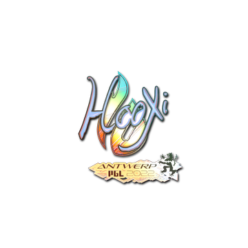 Sticker | HooXi (Holo) | Antwerp 2022