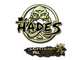 Sticker | hades (Gold) | Antwerp 2022