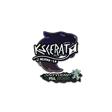 Sticker | KSCERATO (Glitter) | Antwerp 2022