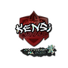 Sticker | KENSi (Glitter) | Antwerp 2022