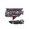 Sticker | karrigan (Glitter) | Antwerp 2022