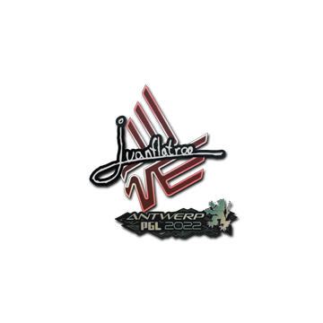 Sticker | juanflatroo | Antwerp 2022