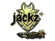Sticker | JaCkz (Gold) | Antwerp 2022