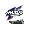 Sticker | max (Glitter) | Antwerp 2022