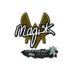 Sticker | Magisk (Glitter) | Antwerp 2022