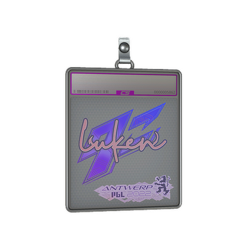 Sticker Slab | luken (Holo) | Antwerp 2022