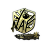 Sticker | NAF (Gold) | Antwerp 2022