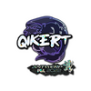 Sticker | qikert (Glitter) | Antwerp 2022
