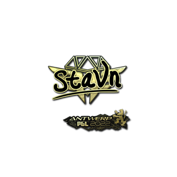 Sticker | stavn (Gold) | Antwerp 2022
