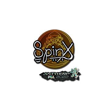 Sticker | Spinx (Glitter) | Antwerp 2022