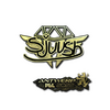 Sticker | sjuush (Gold) | Antwerp 2022