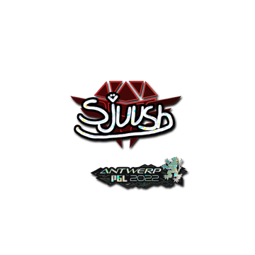 Sticker | sjuush (Glitter) | Antwerp 2022