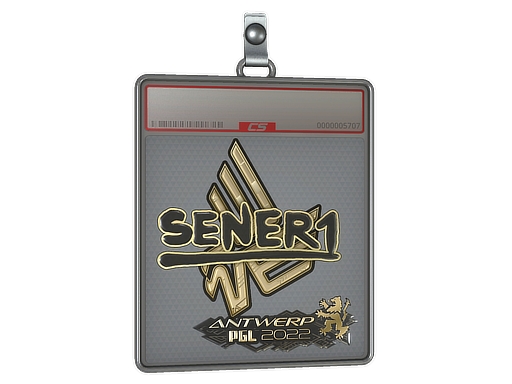 Sticker Slab | SENER1 (Gold) | Antwerp 2022