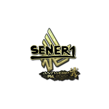 Sticker | SENER1 (Gold) | Antwerp 2022
