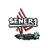 Sticker | SENER1 (Glitter) | Antwerp 2022