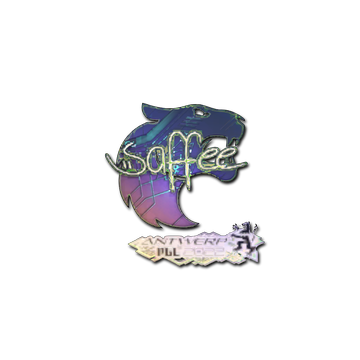 Sticker | saffee (Holo) | Antwerp 2022