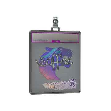 Sticker Slab | saffee (Holo) | Antwerp 2022