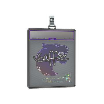 Sticker Slab | saffee (Glitter) | Antwerp 2022