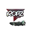 Sticker | ropz (Glitter) | Antwerp 2022