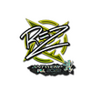 Sticker | REZ (Glitter) | Antwerp 2022