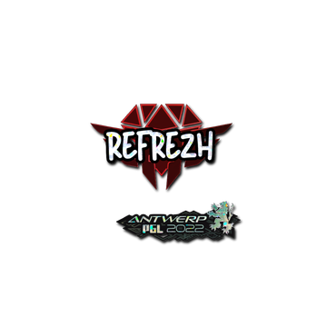 Sticker | refrezh (Glitter) | Antwerp 2022