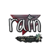 Sticker | rain | Antwerp 2022