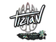 Sticker | tiziaN (Glitter) | Antwerp 2022
