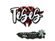 Sticker | TeSeS (Glitter) | Antwerp 2022