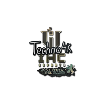 Sticker | Techno4K | Antwerp 2022