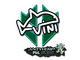Sticker | VINI (Glitter) | Antwerp 2022