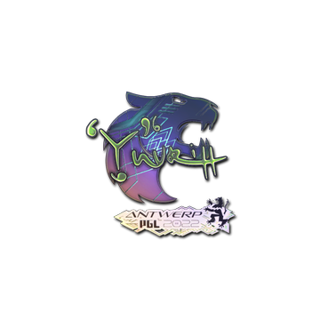 Sticker | yuurih (Holo) | Antwerp 2022