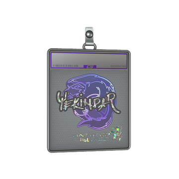 Sticker Slab | YEKINDAR (Glitter) | Antwerp 2022