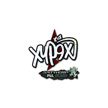 Sticker | Xyp9x (Glitter) | Antwerp 2022