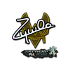 Sticker | ZywOo (Glitter) | Antwerp 2022
