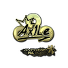 Sticker | Ax1Le (Gold) | Antwerp 2022