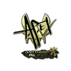 Sticker | apEX (Gold) | Antwerp 2022