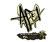 Sticker | apEX (Gold) | Antwerp 2022