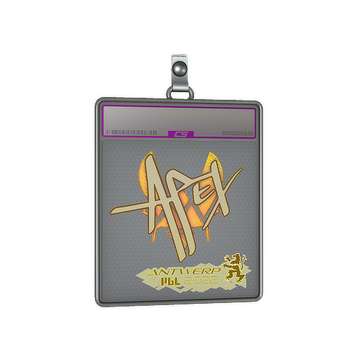 Sticker Slab | apEX (Holo) | Antwerp 2022