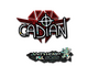 Sticker | cadiaN (Glitter) | Antwerp 2022