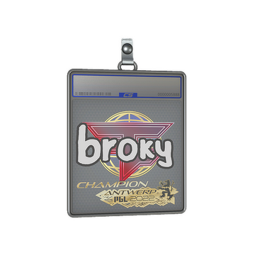 Sticker Slab | broky (Champion) | Antwerp 2022