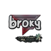 Sticker | broky | Antwerp 2022