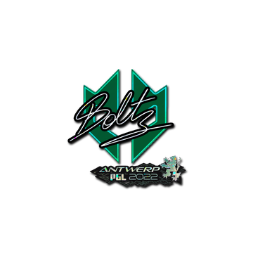 Sticker | boltz (Glitter) | Antwerp 2022