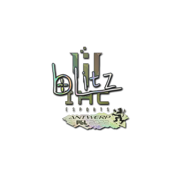 Sticker | bLitz (Holo) | Antwerp 2022