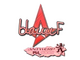 Sticker | blameF (Holo) | Antwerp 2022