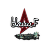 Sticker | blameF (Glitter) | Antwerp 2022