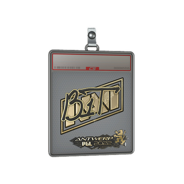 Sticker Slab | b1t (Gold) | Antwerp 2022