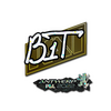 Sticker | b1t (Glitter) | Antwerp 2022
