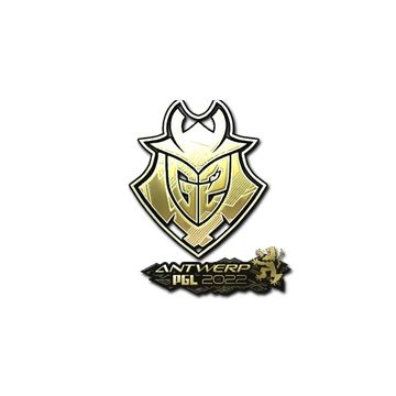 Sticker | G2 Esports (Gold) | Antwerp 2022