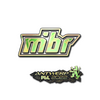Sticker | MIBR (Holo) | Antwerp 2022
