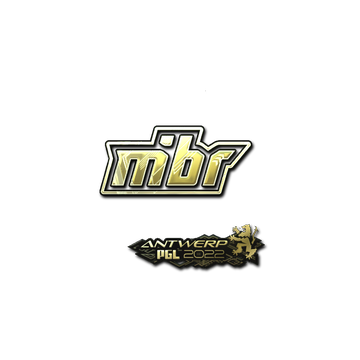 Sticker | MIBR (Gold) | Antwerp 2022